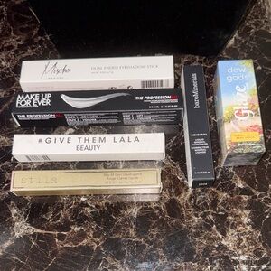 DEW OF THE GODS, STILA, BAREMINERALS, MISCHO, THE PROFESSIONAL, GIVE THEM LALA